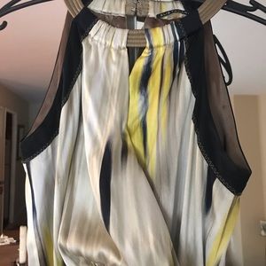 Elie Tahari Silk Knee Length Dress